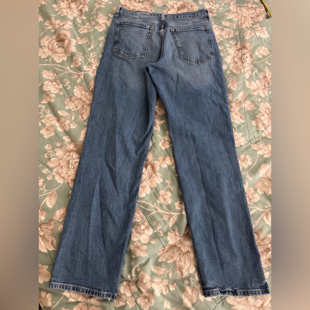 🔴Banana Republic high rise straight Blue Women's Jeans size 30 - Picture 9 of 9